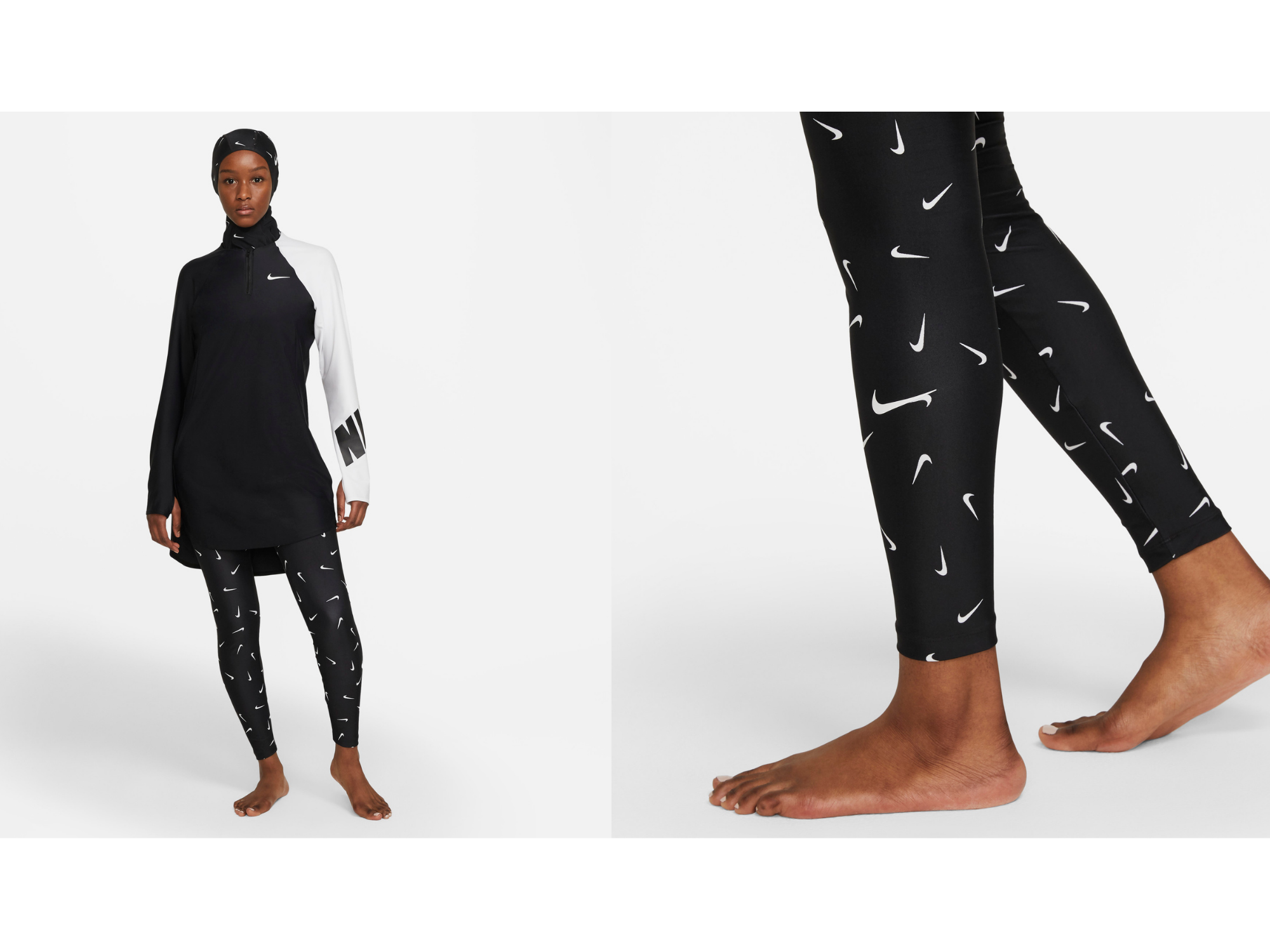 Nike swim hot sale leggings